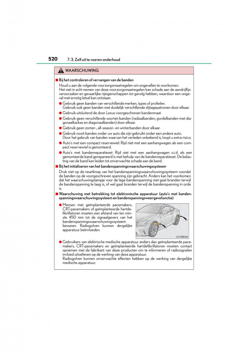 Lexus RC handleiding / page 520