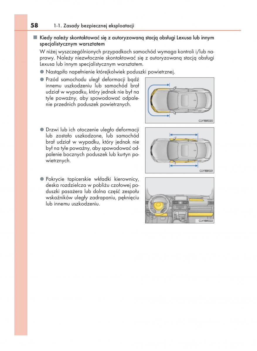 Lexus RC instrukcja obslugi / page 58