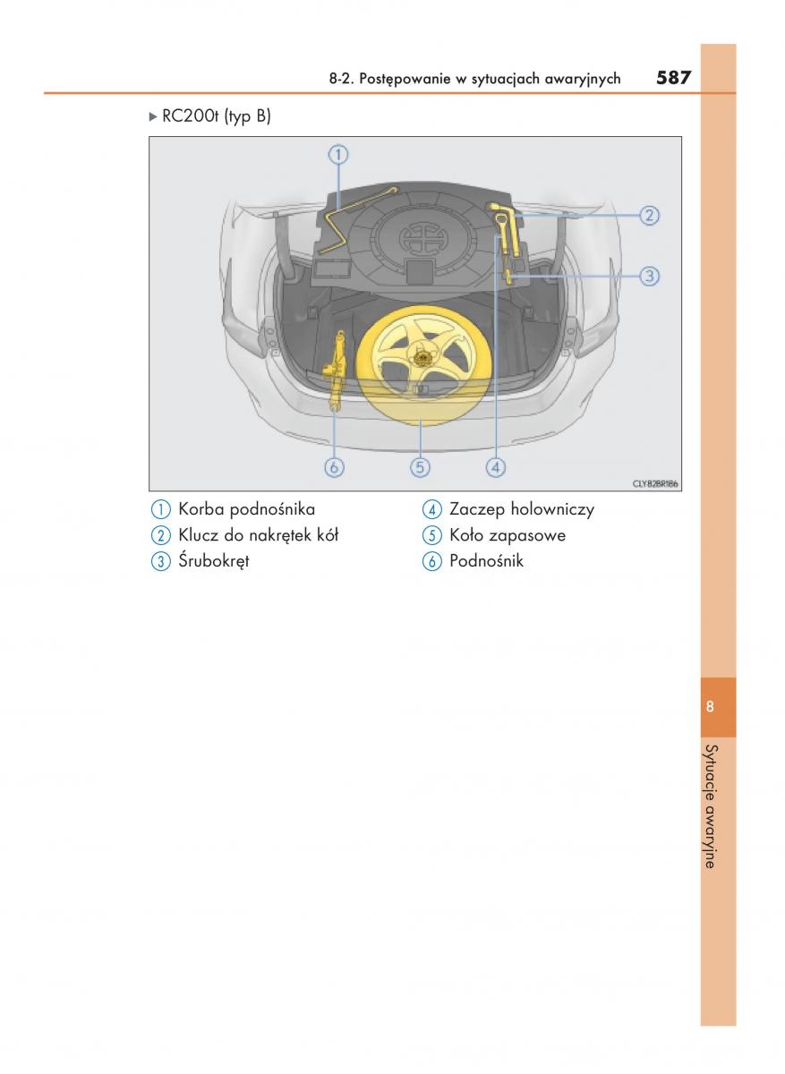 Lexus RC instrukcja obslugi / page 587