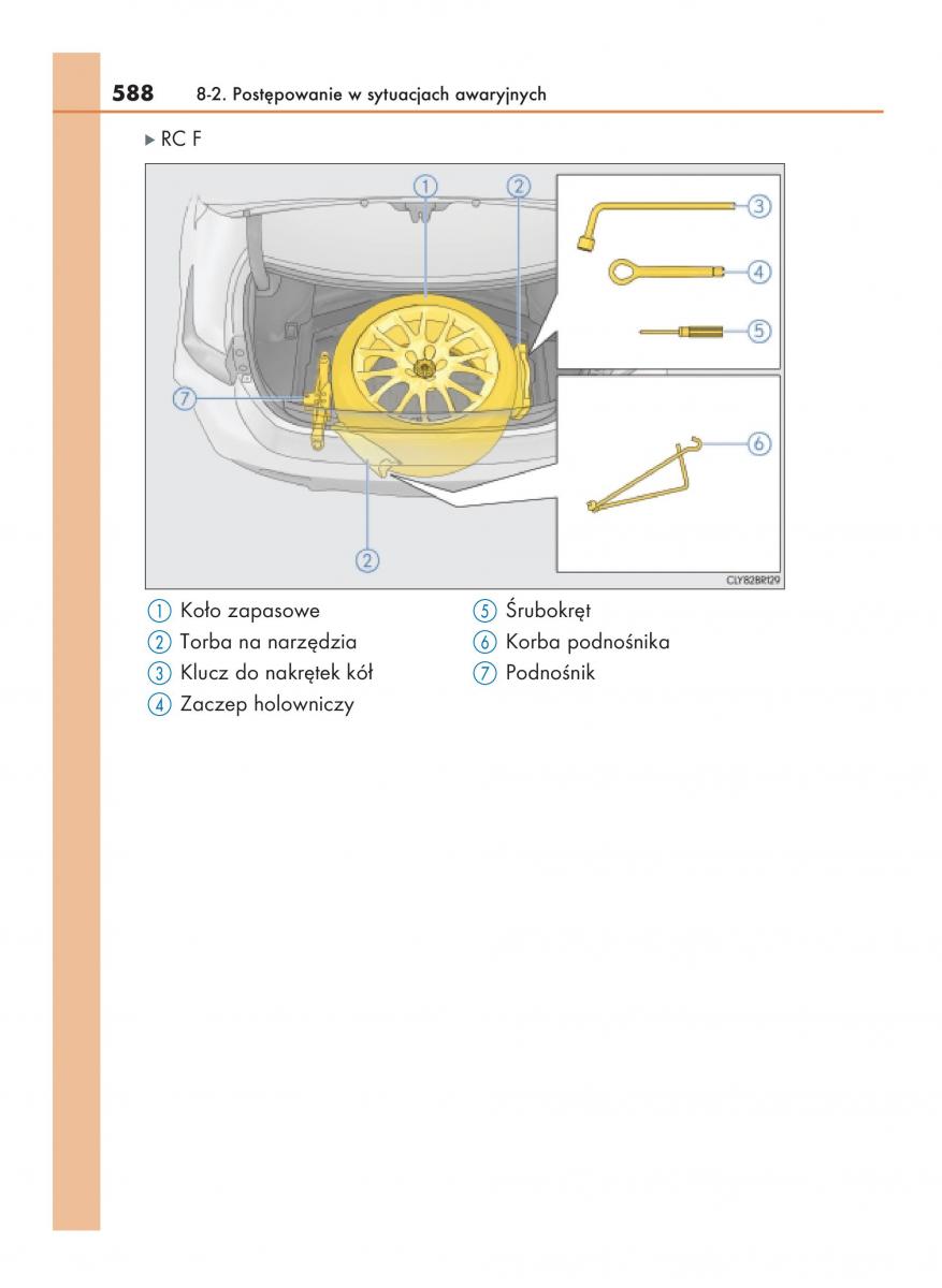 Lexus RC instrukcja obslugi / page 588