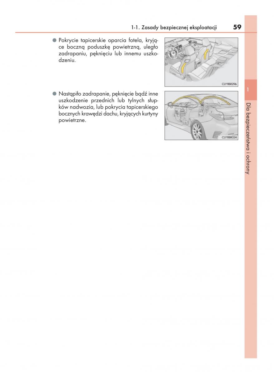 Lexus RC instrukcja obslugi / page 59