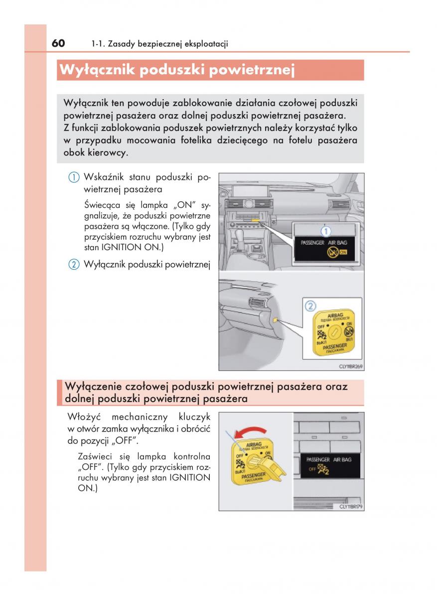 Lexus RC instrukcja obslugi / page 60
