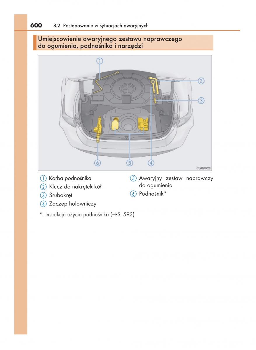 Lexus RC instrukcja obslugi / page 600