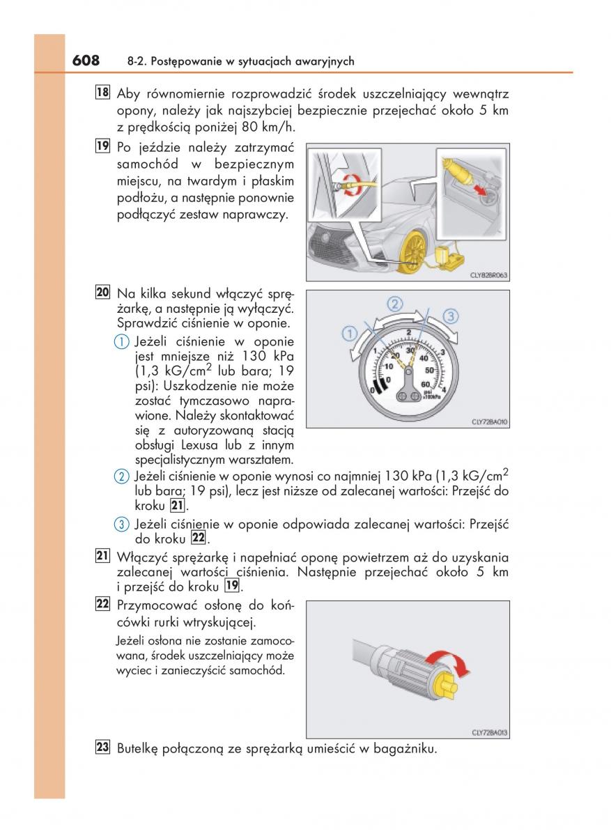 Lexus RC instrukcja obslugi / page 608