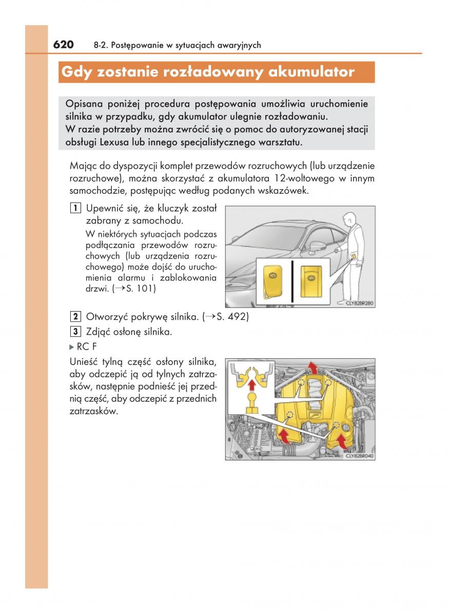 Lexus RC instrukcja obslugi / page 620