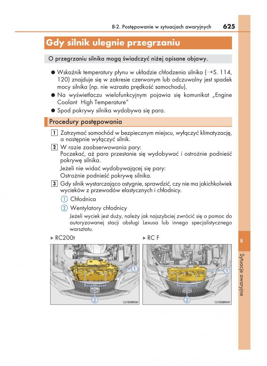 Lexus RC instrukcja obslugi / page 625
