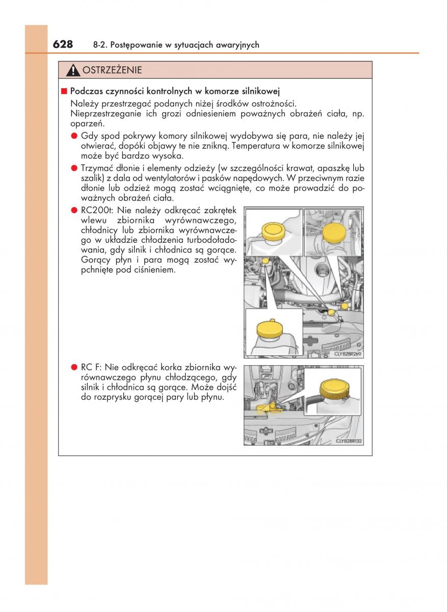 Lexus RC instrukcja obslugi / page 628