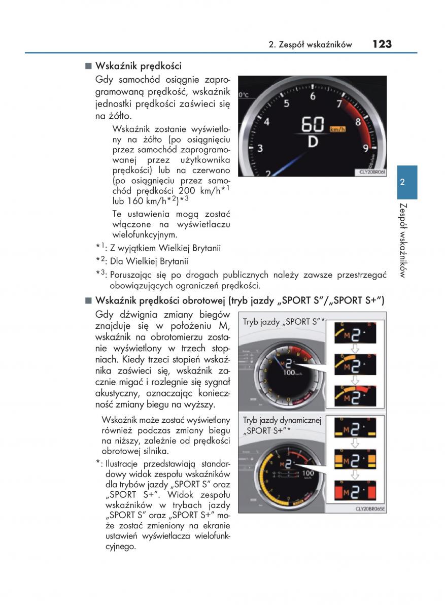 Lexus RC instrukcja obslugi / page 123