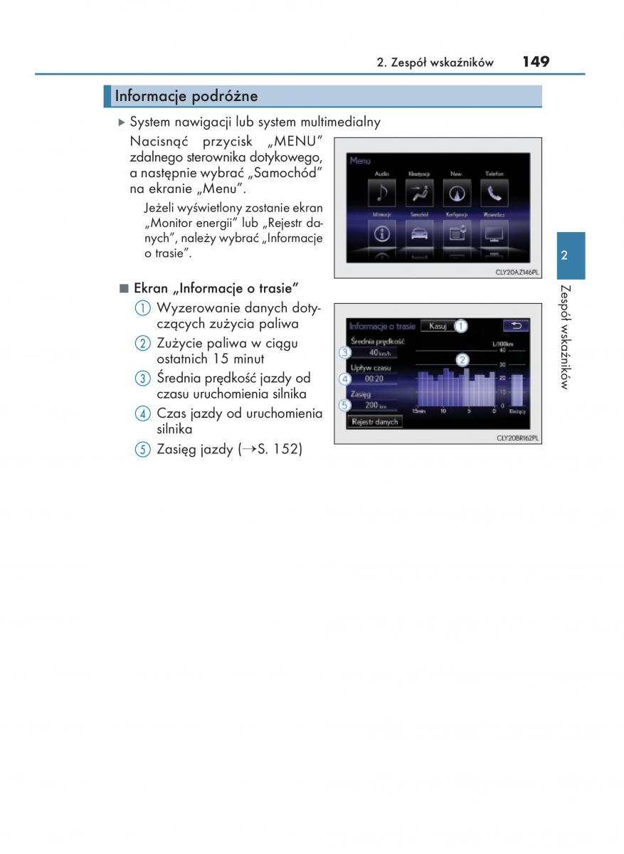 Lexus RC instrukcja obslugi / page 149