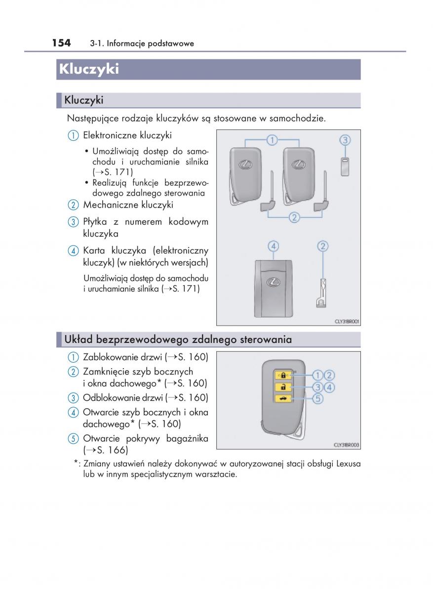 Lexus RC instrukcja obslugi / page 154