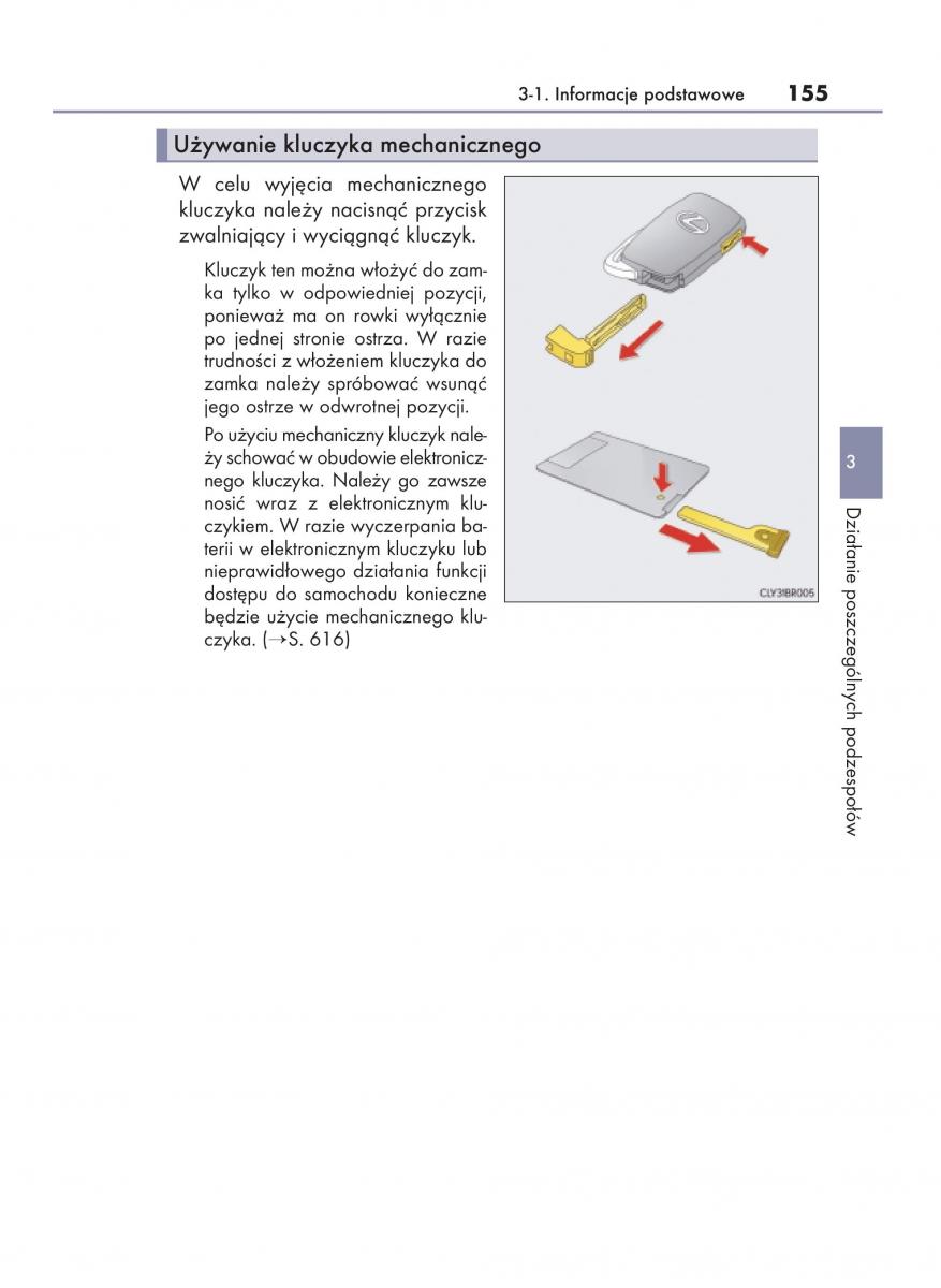 Lexus RC instrukcja obslugi / page 155