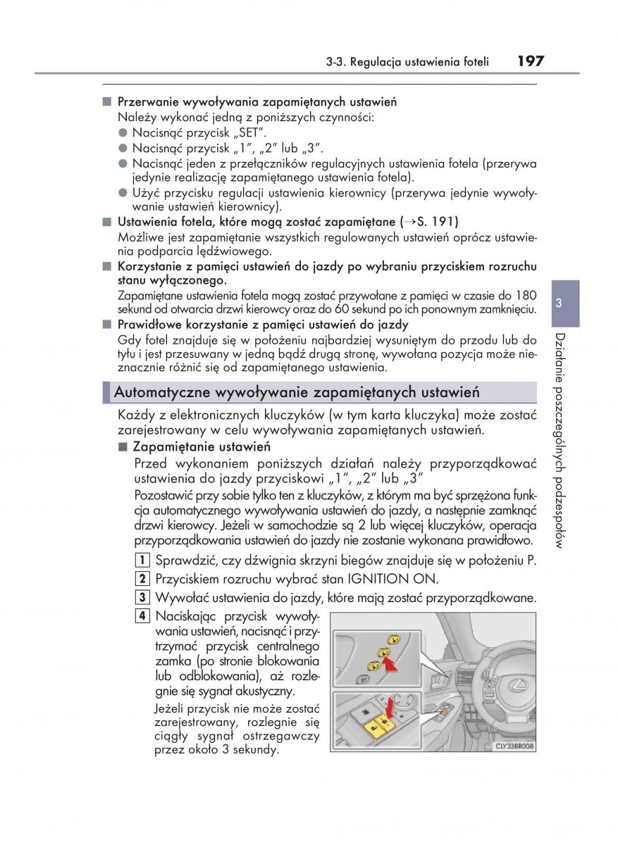 Lexus RC instrukcja obslugi / page 197
