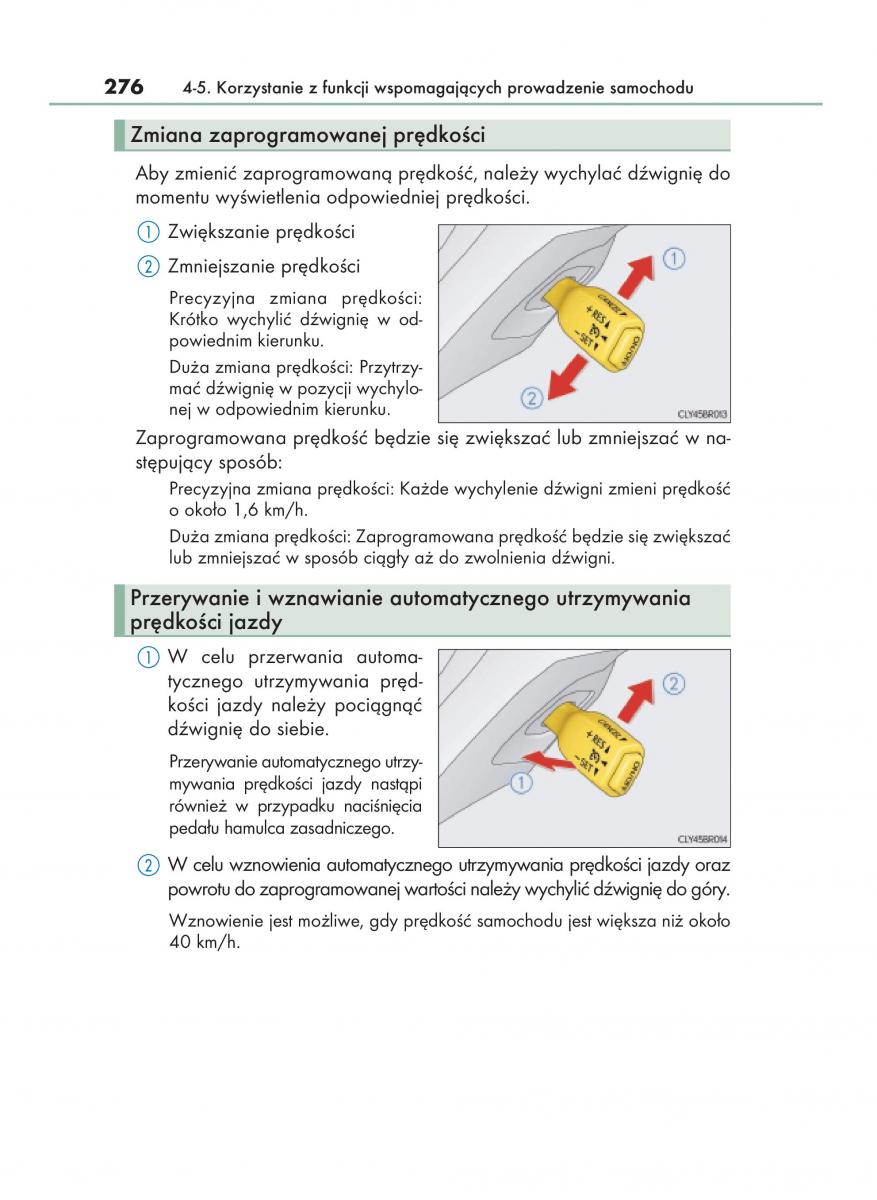 Lexus RC instrukcja obslugi / page 276