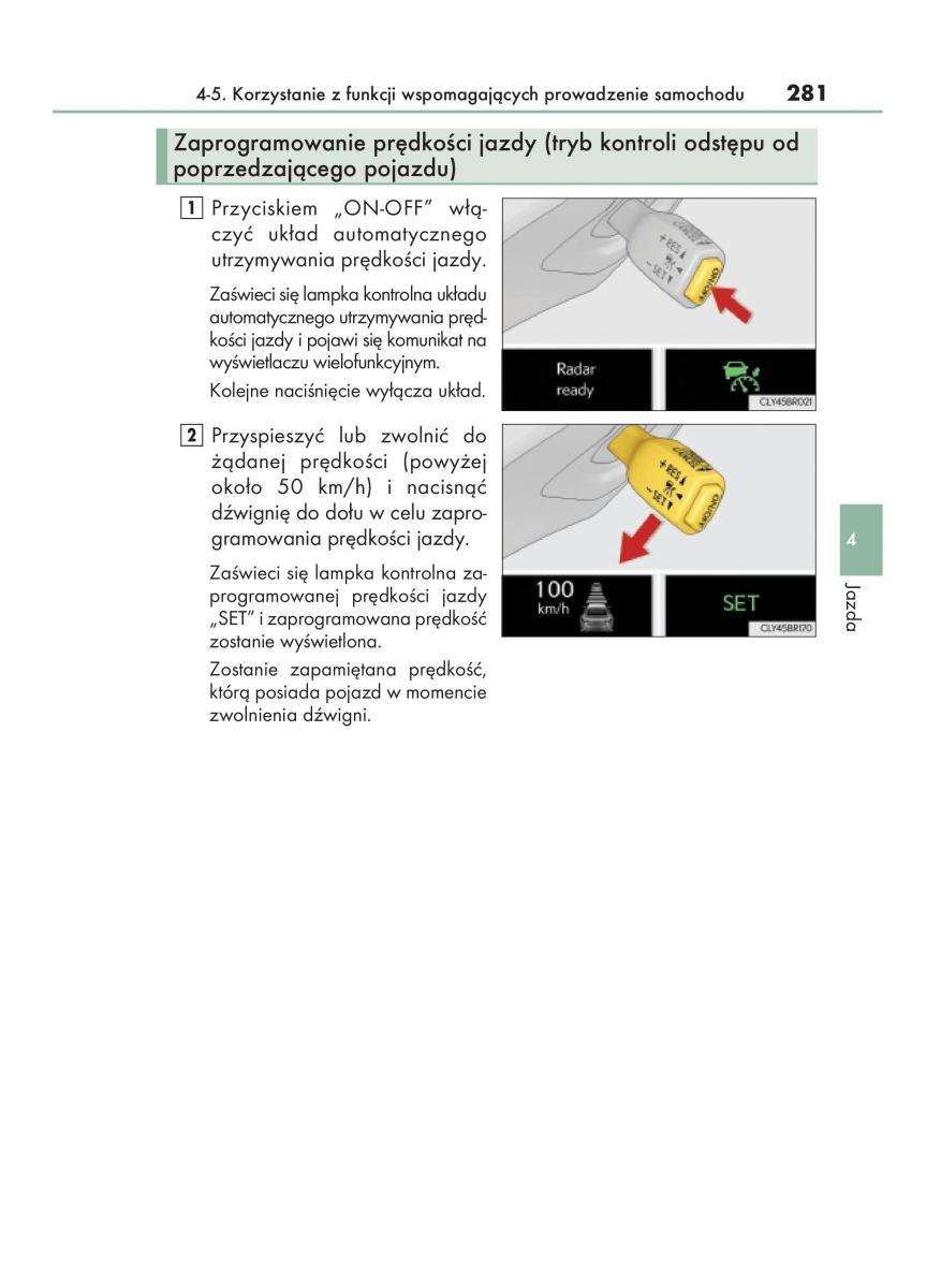 Lexus RC instrukcja obslugi / page 281