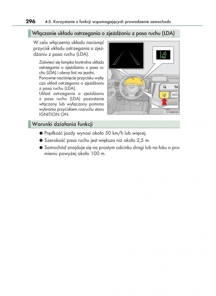 Lexus RC instrukcja obslugi / page 296