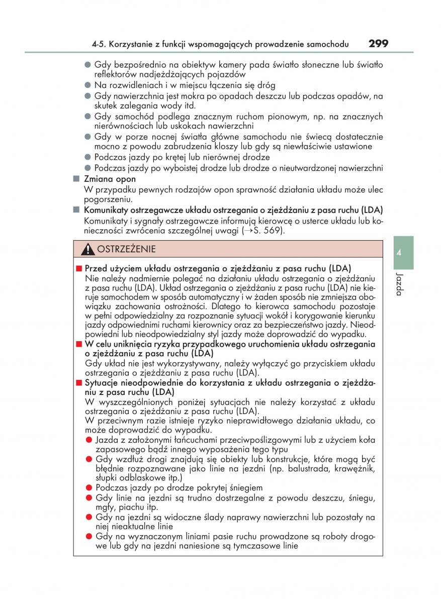 Lexus RC instrukcja obslugi / page 299