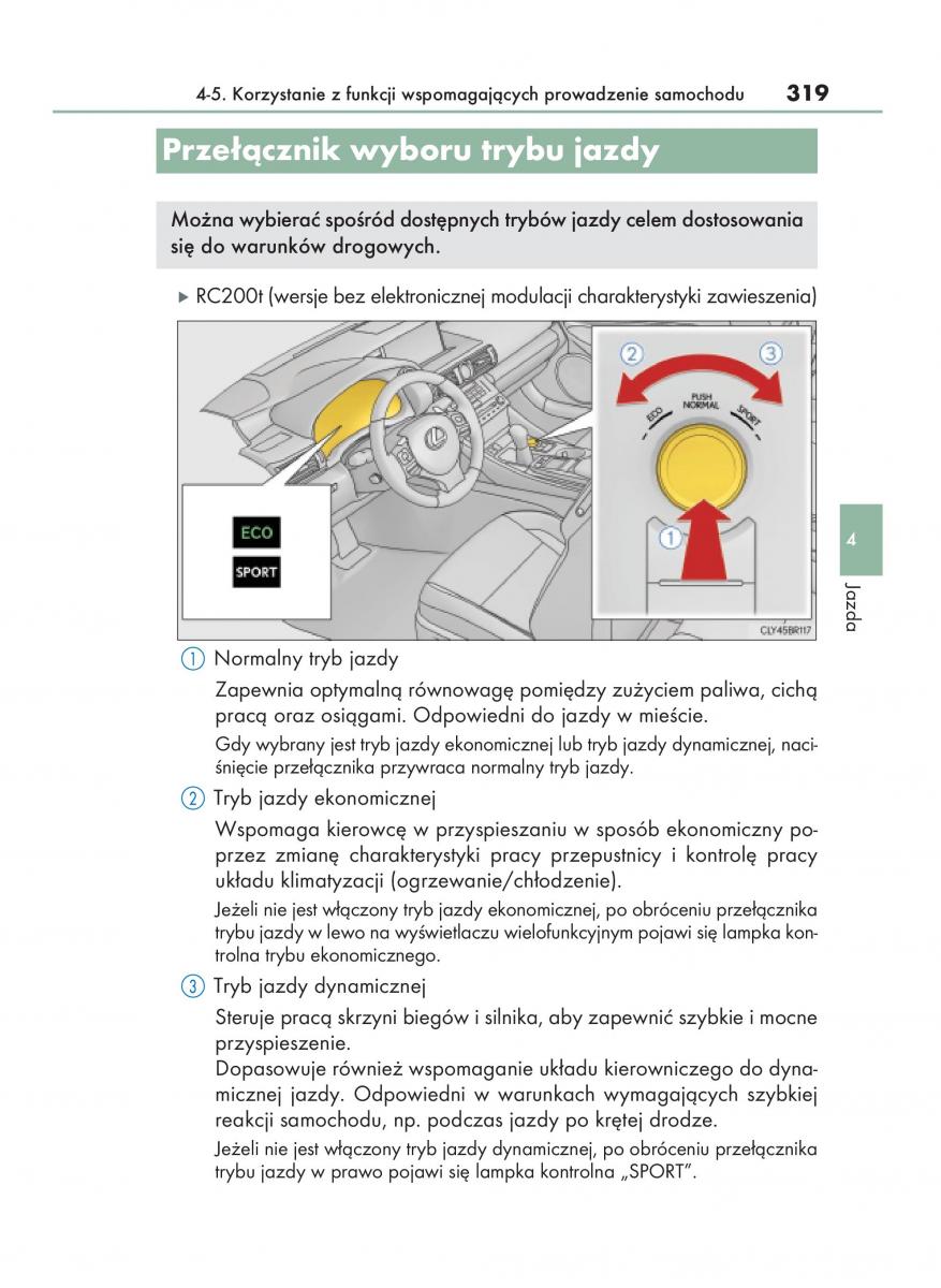 Lexus RC instrukcja obslugi / page 319