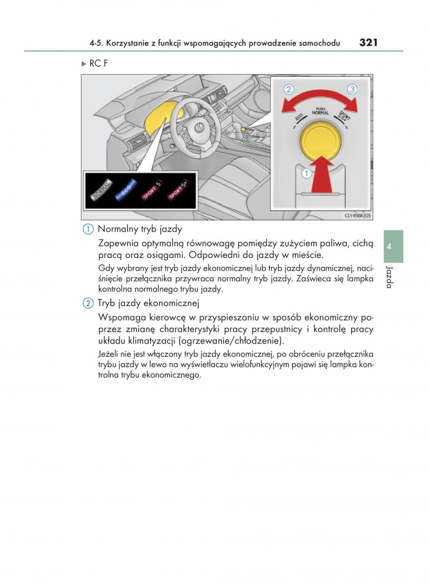 Lexus RC instrukcja obslugi / page 321