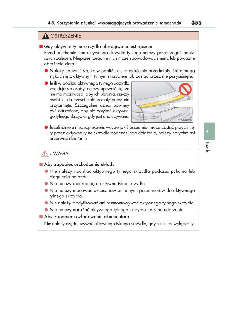 Lexus RC instrukcja obslugi / page 355