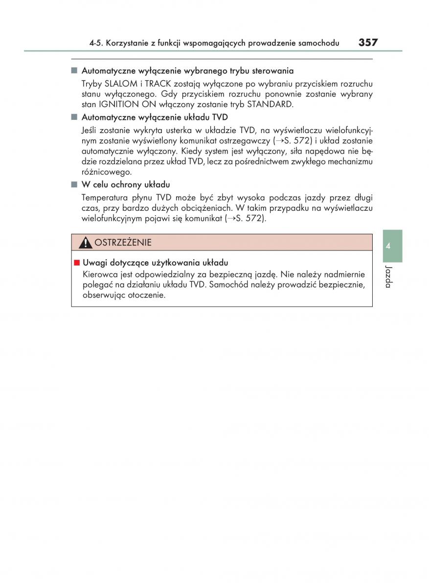 Lexus RC instrukcja obslugi / page 357