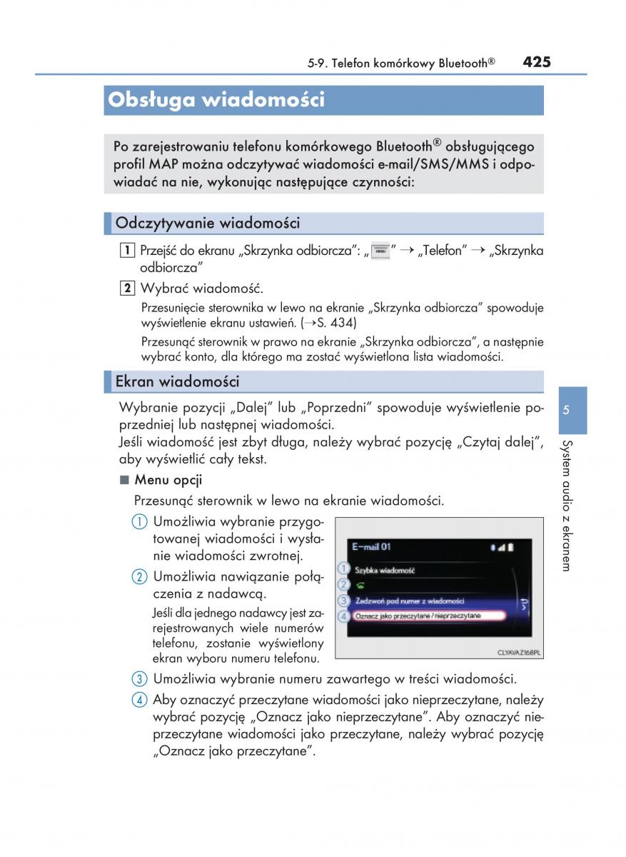 Lexus RC instrukcja obslugi / page 425