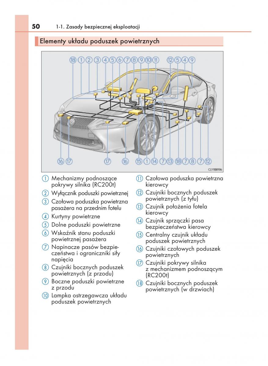 Lexus RC instrukcja obslugi / page 50