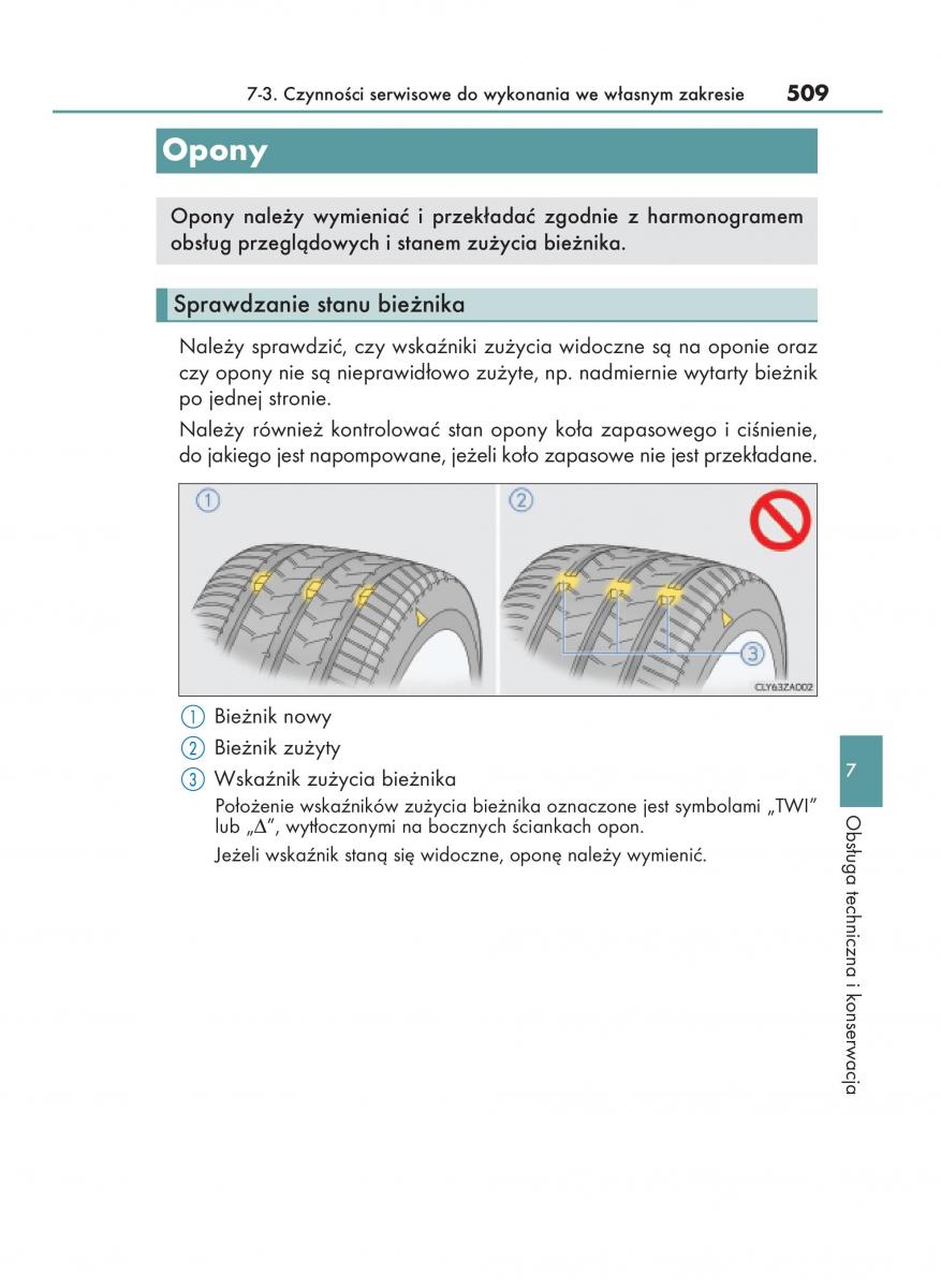 Lexus RC instrukcja obslugi / page 509