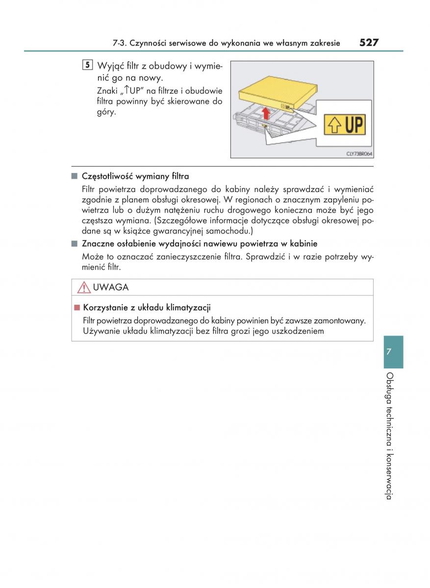 Lexus RC instrukcja obslugi / page 527