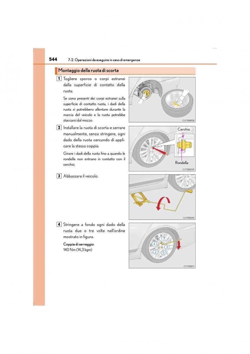 Lexus LS460 IV 4 manuale del proprietario / page 544