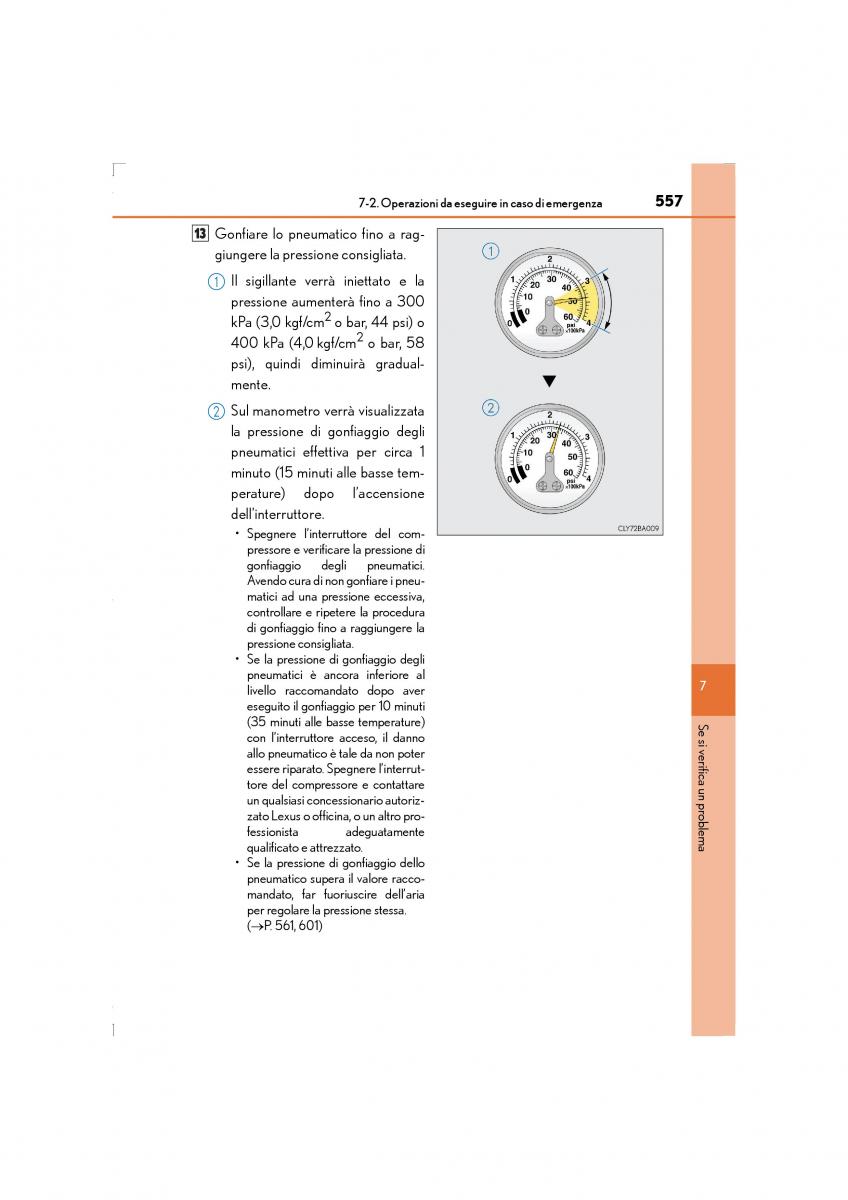 Lexus LS460 IV 4 manuale del proprietario / page 557