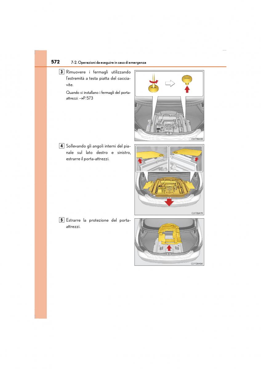 Lexus LS460 IV 4 manuale del proprietario / page 572