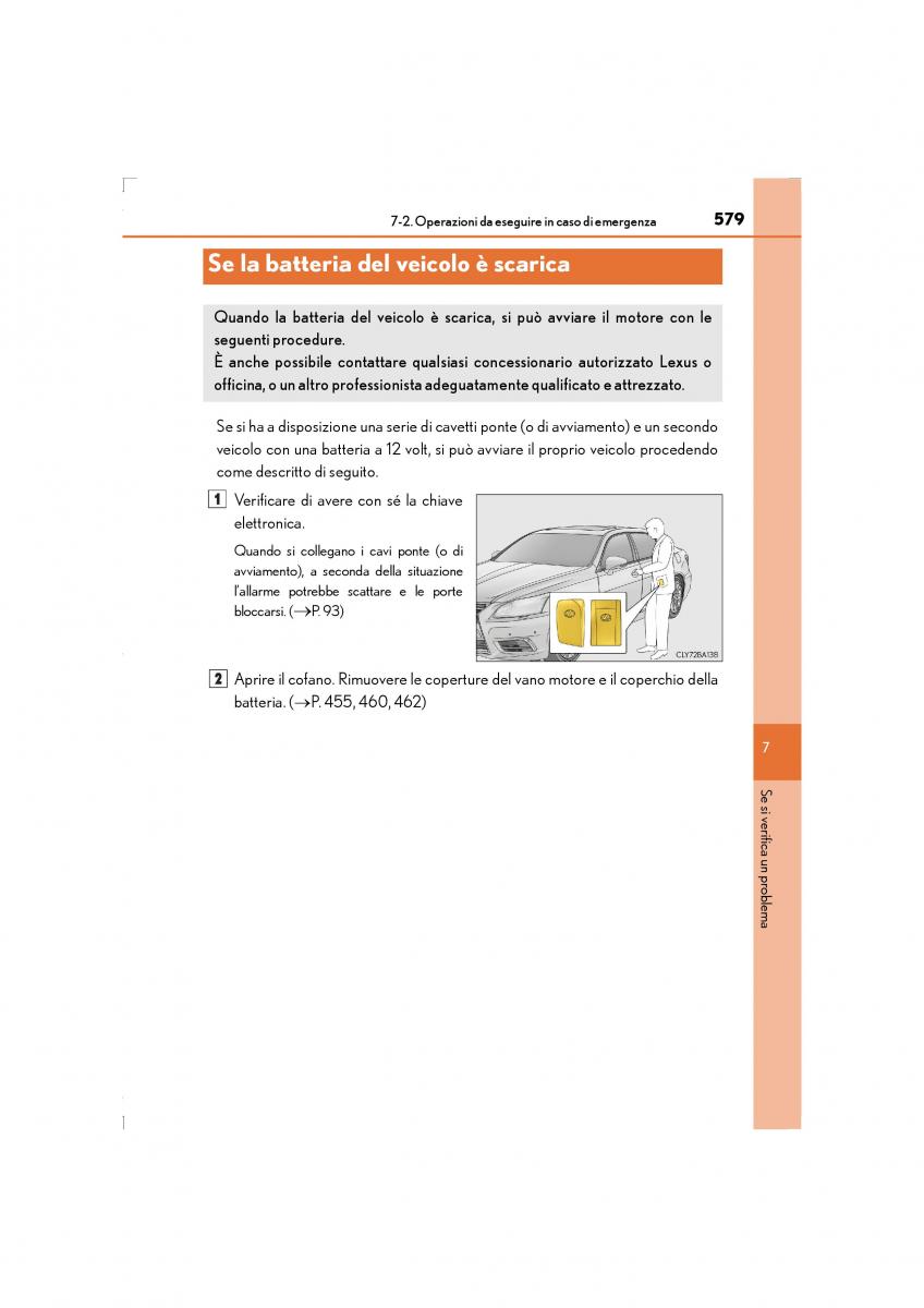 Lexus LS460 IV 4 manuale del proprietario / page 579