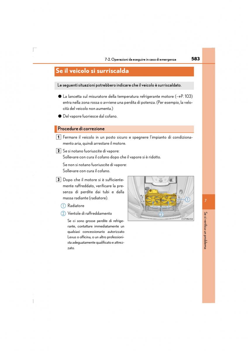 Lexus LS460 IV 4 manuale del proprietario / page 583