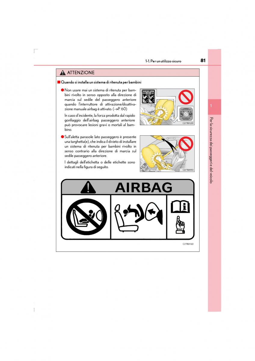 Lexus LS460 IV 4 manuale del proprietario / page 81