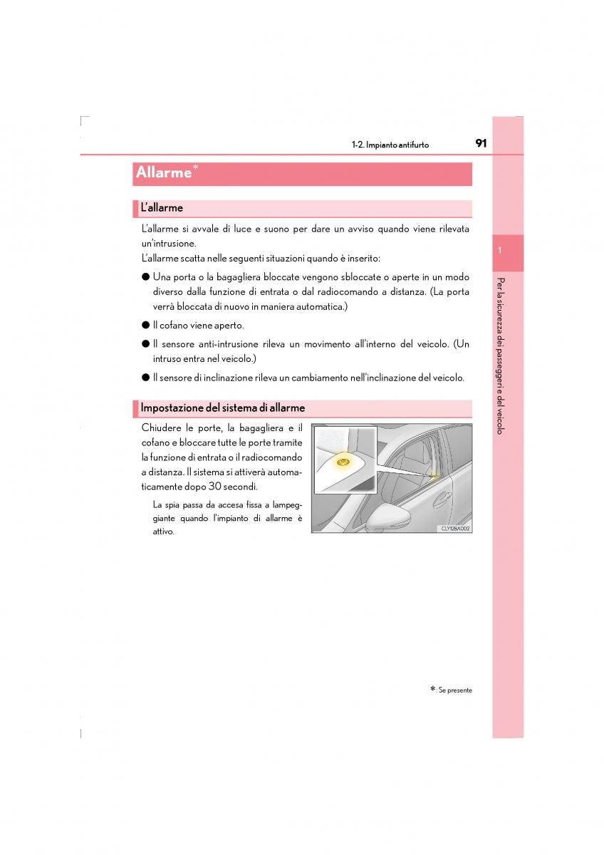 Lexus LS460 IV 4 manuale del proprietario / page 91