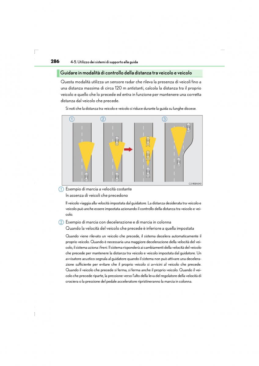 Lexus LS460 IV 4 manuale del proprietario / page 286