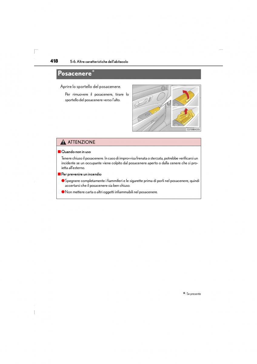 Lexus LS460 IV 4 manuale del proprietario / page 418