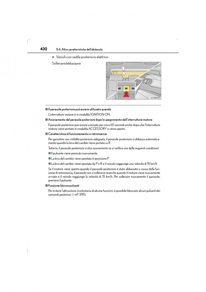 Lexus LS460 IV 4 manuale del proprietario / page 432