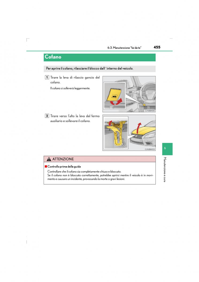 Lexus LS460 IV 4 manuale del proprietario / page 455