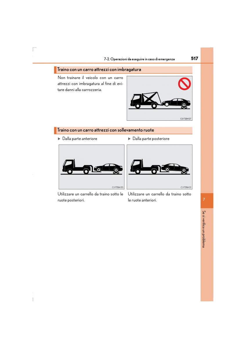 Lexus LS460 IV 4 manuale del proprietario / page 517