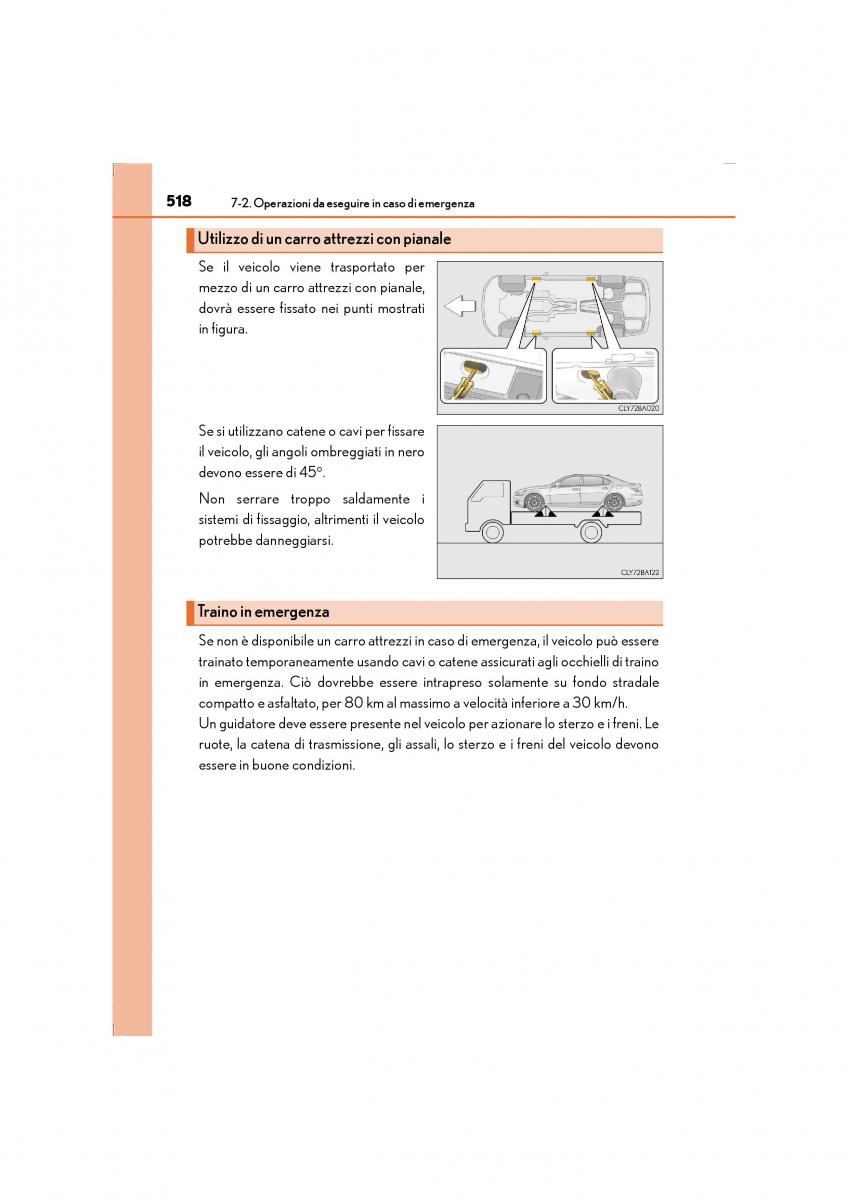 Lexus LS460 IV 4 manuale del proprietario / page 518