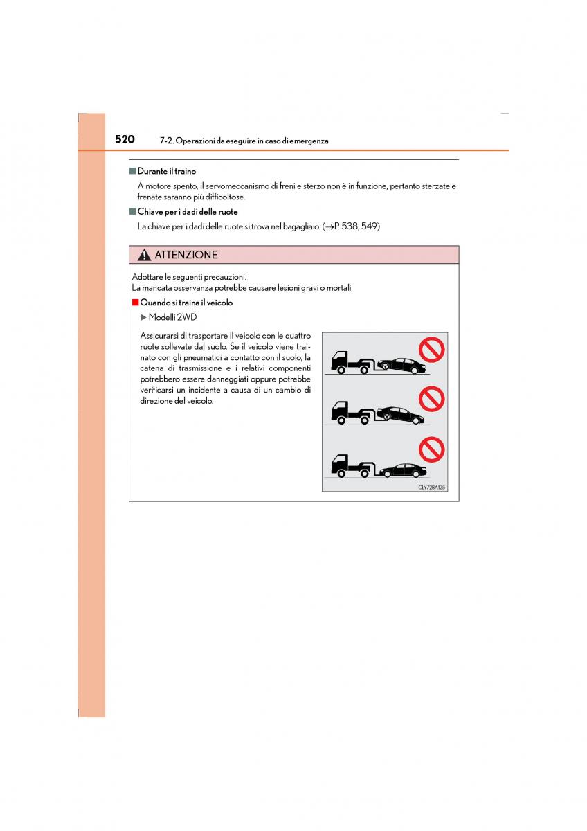 Lexus LS460 IV 4 manuale del proprietario / page 520