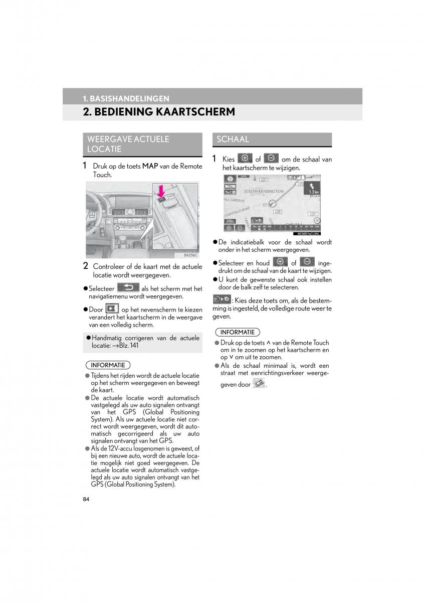 Lexus LS460 IV 4 handleiding / page 84