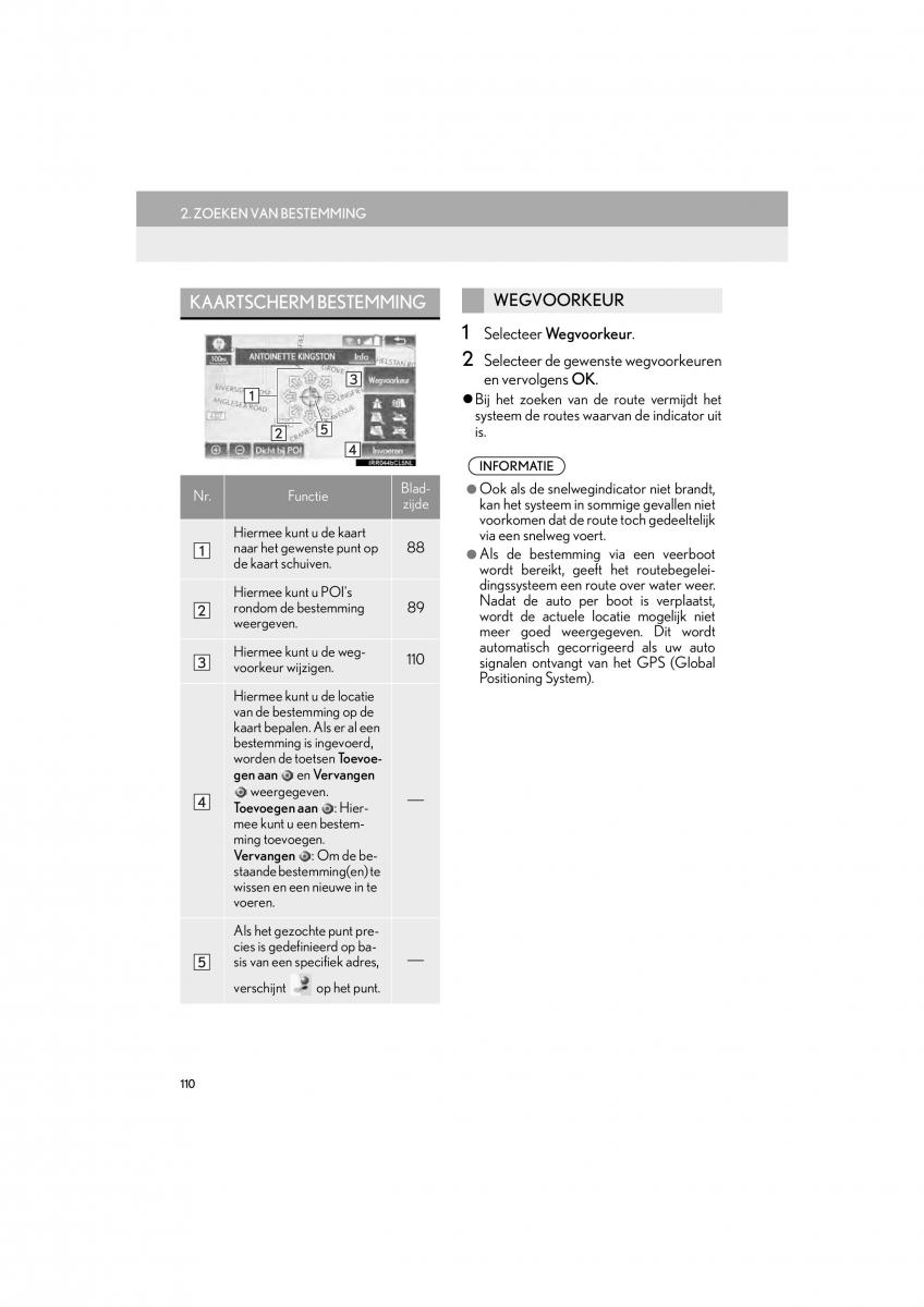 Lexus LS460 IV 4 handleiding / page 110