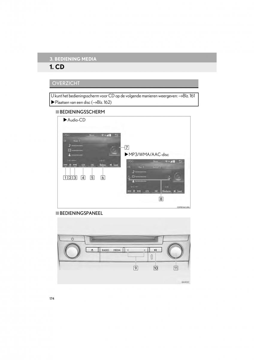 Lexus LS460 IV 4 handleiding / page 174