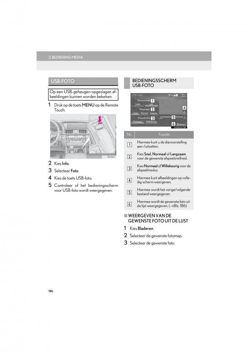 Lexus LS460 IV 4 handleiding / page 186