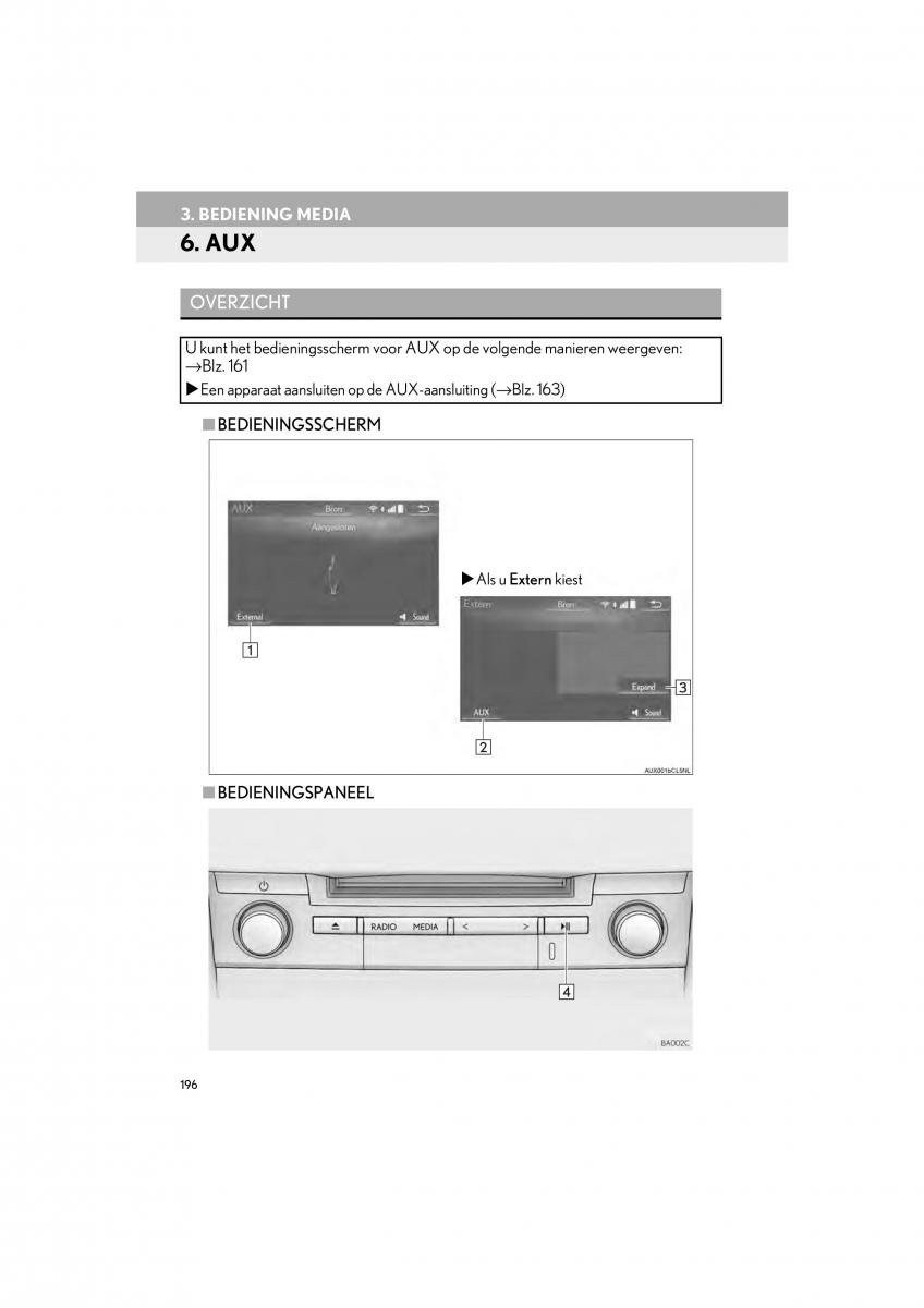 Lexus LS460 IV 4 handleiding / page 196