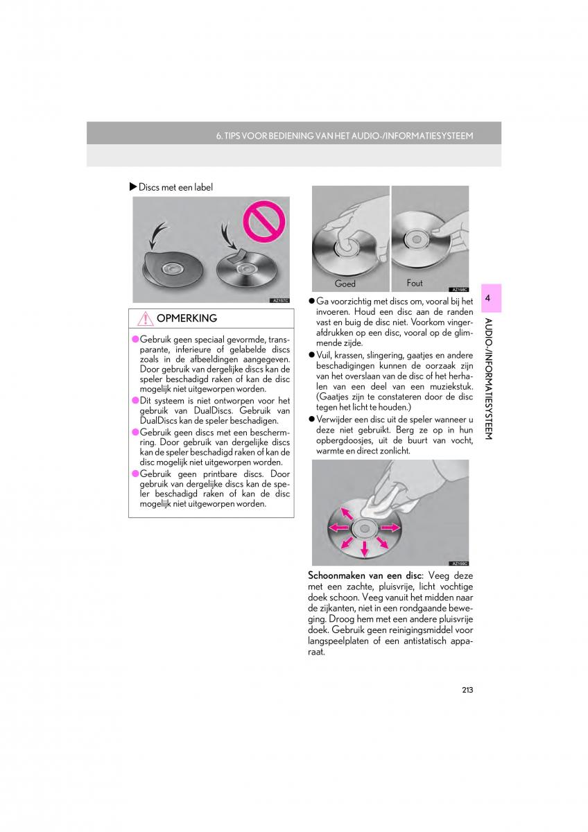 Lexus LS460 IV 4 handleiding / page 213