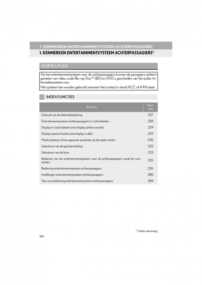 Lexus LS460 IV 4 handleiding / page 224