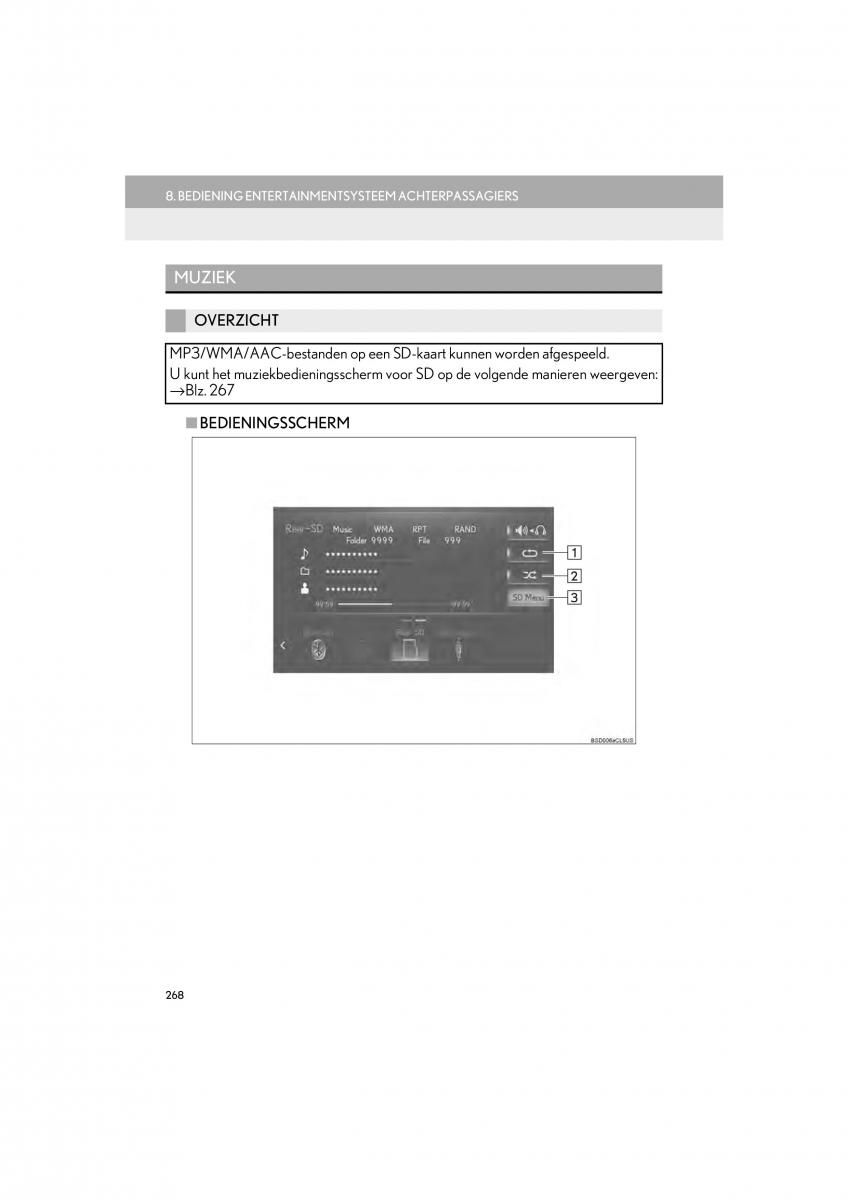 Lexus LS460 IV 4 handleiding / page 268